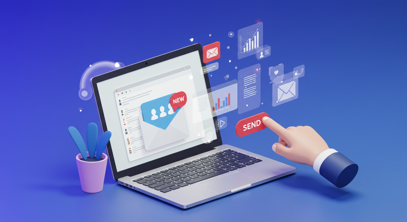 Email marketing dashboard