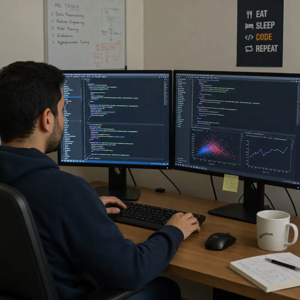 AI job trends and talent demand visualization
