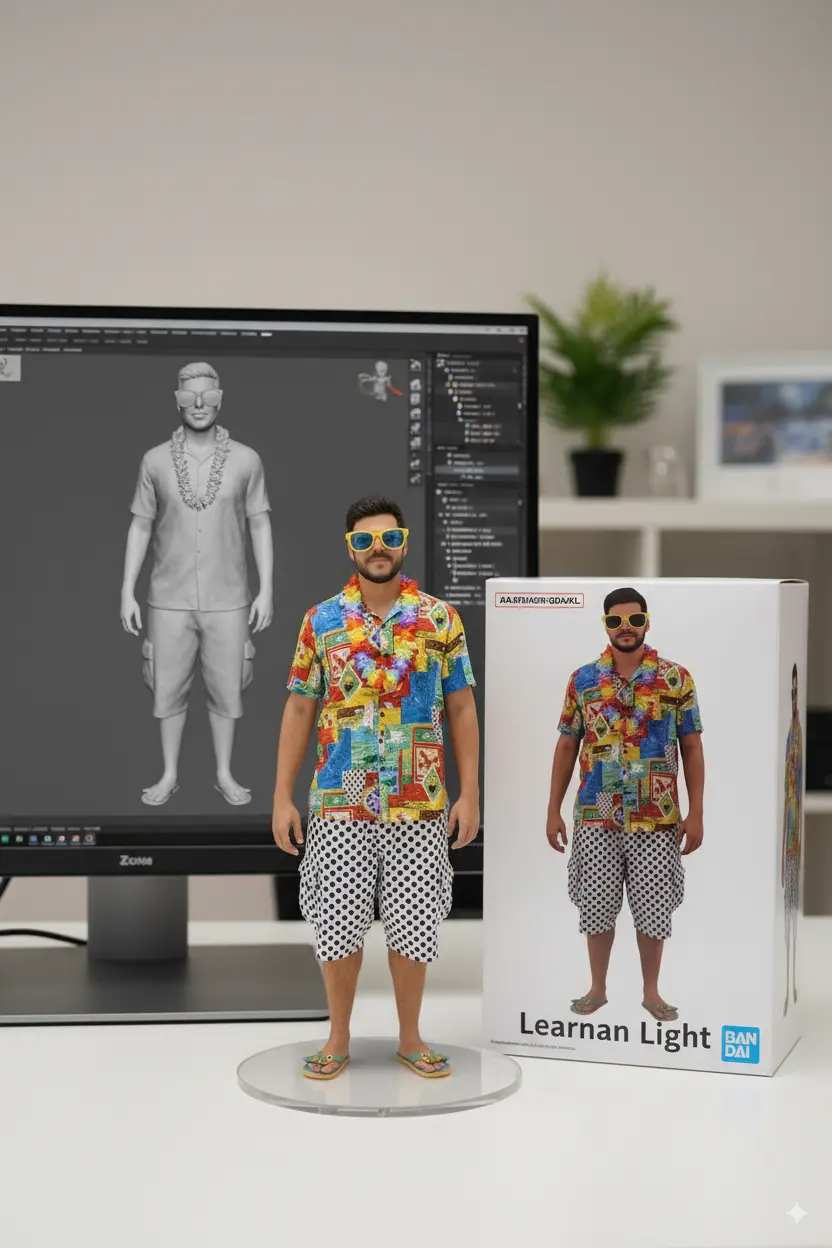 3D scale figure result